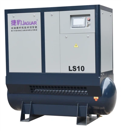 건조기가 있는 회전 압축기